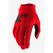 100% Motocross Gloves Ridecamp - Rood