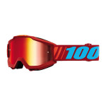 100% Motocross Goggle Accuri Dauphine - Mirror Lens