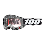 100% Motocross Goggle Accuri 2 - Cobra - Clear Lens