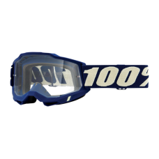 100% Motocross Goggle Accuri 2 - Deepmarine - Clear Lens