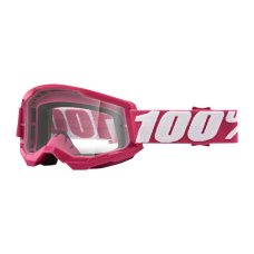 100% Motocross Goggle Strata 2 - Fletcher - Clear Lens