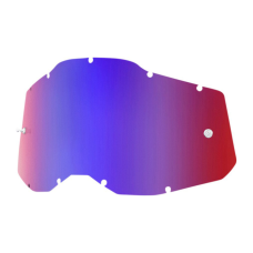 100% Lens RC2/AC2/ST2 - Mirror Red / Blue
