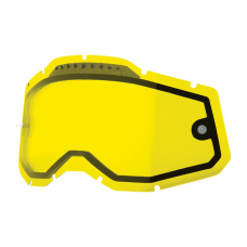 100% Lens Vented Dual RC2/AC2/ST2 - Yellow
