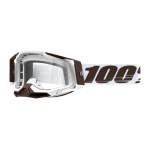 100% Motocross Goggle Racecraft 2 Snowbird - Clear Lens