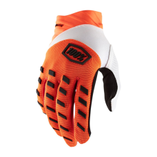 100% Motocross Gloves Airmatic - Fluo Orange