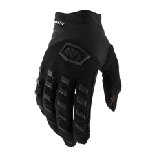 100% Motocross Gloves Airmatic - Black / Charcoal