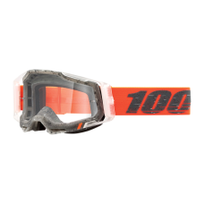 100% Motocross Goggle Racecraft 2 Schrute - Clear Lens