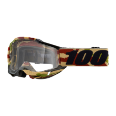 100% Motocross Goggle Accuri 2 Mission - Clear Lens