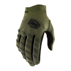 100% Motocross Gloves Airmatic - Army Green