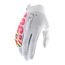 100% Motocross Gloves iTrack - System White