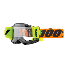 100% Motocross Goggle Accuri 2 Forecast Orange - Clear Lens