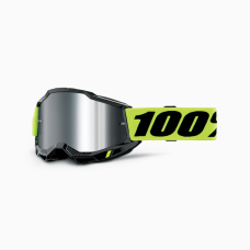 100% Motocross Goggle Accuri 2 Neon Yellow - Mirror Lens