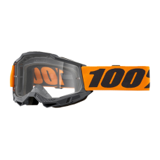 100% Motocross Goggle Accuri 2 Orange - Clear Lens