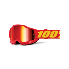 100% Motocross Goggle Accuri 2 Red - Mirror Lens