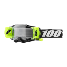 100% Motocross Goggle Armega Forecast Black - Clear Lens