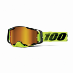 100% Crossbril Armega Neon Yellow - Spiegel Lens