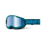 100% Motocross Goggle Strata 2 Stone - Mirror Lens