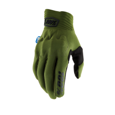 100% Crosshandschoenen Cognito - Army Groen