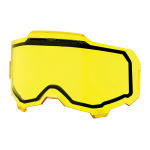 100% Lens Dual Vented Armega - Geel