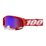 100% Motocross Goggle Racecraft 2 Red - Mirror Lens