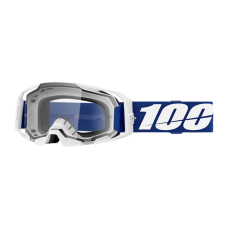 100% Motocross Goggle ARmatic Blue - Clear Lens