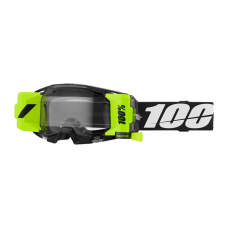 100% Motocross Goggle ARmatic Forecast Black - Clear Lens