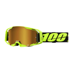 100% Crossbril ARmatic Neon Geel - Spiegel Lens