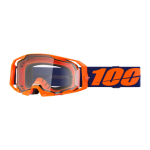 100% Crossbril ARmatic Neon Oranje - Clear Lens