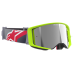 Alpinestars Motocross Goggle Supertech Corp - Fluo Yellow / Red - Mirror Lens