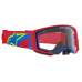 Alpinestars Motocross Goggle Supertech Corp - Red / Blue - Clear Lens