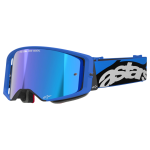 Alpinestars Motocross Goggle Supertech Stream - Blue - Mirror Lens