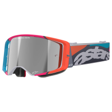 Alpinestars Motocross Goggle Supertech Stream - Grey / Multi - Mirror Lens