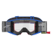 Alpinestars Motocross Goggle Supertech Stream - Roll-Off - Blue - Clear Lens