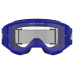 Alpinestars Crossbril Vision 3 Wordmark - Blauw - Clear Lens