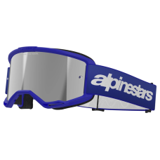 Alpinestars Motocross Goggle Vision 3 Wordmark - Blue - Mirror Lens