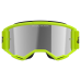 Alpinestars Crossbril Vision 3 Wordmark - Fluo Geel -  Spiegel Lens