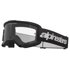 Alpinestars Motocross Goggle Vision 3 Wordmark - Black - Clear Lens