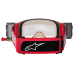 Alpinestars Motocross Goggle Vision 5 Blaze - Roll-Off - Red - Clear Lens