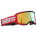 Alpinestars Motocross Goggle Vision 5 Blaze - Red - Mirror Lens