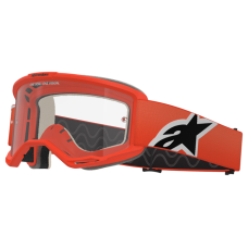 Alpinestars Motocross Goggle Vision 5 Corp - Orange - Clear Lens