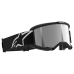 Alpinestars Crossbril Vision 5 Corp - Zwart - Spiegel Lens