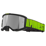 Alpinestars Crossbril Vision 5 Hollow - Charcoal / Fluo Geel - Spiegel Lens