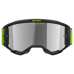 Alpinestars Crossbril Vision 5 Hollow - Charcoal / Fluo Geel - Spiegel Lens