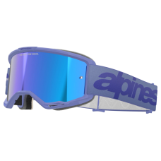 Alpinestars Crossbril Vision 5 Wordmark - Paars - Spiegel Lens