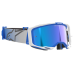 Alpinestars Crossbril Vision 8 Corp - Blauw / Wit - Spiegel Lens