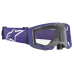 Alpinestars Motocross Goggle Vision 8 Corp - Purple - Clear Lens