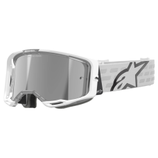 Alpinestars Motocross Goggle Vision 8 Corp - White - Mirror Lens