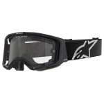 Alpinestars Crossbril Vision 8 Corp - Zwart - Dual Panel Clear Lens