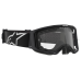 Alpinestars Motocross Goggle Vision 8 Corp - Black - Dual Panel Clear Lens