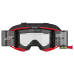 Alpinestars Motocross Goggle Vision 8 Luar - Roll-Off - Red / Black - Clear Lens